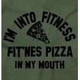 thumbnail image 2 of Fitness This Pizza Foodie Gym Workout Sweatshirt for Men or Women Brisco Brands X, 2 of 6