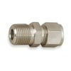 Tube x Thread Connector, 1/8 In Pipe