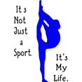 thumbnail image 1 of Custom Wall Decal It's Not Just A Sport. It's My Life. - Wall Sticker Living Room Sticker - Vinyl Wall, 1 of 1