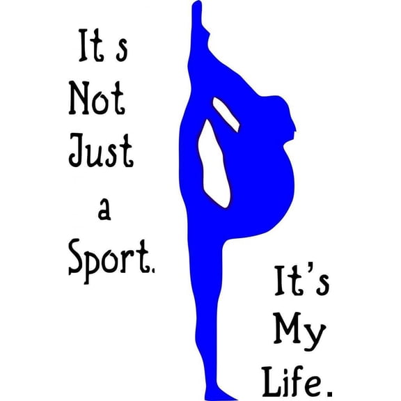 Custom Wall Decal It's Not Just A Sport. It's My Life. - Wall Sticker Living Room Sticker - Vinyl Wall