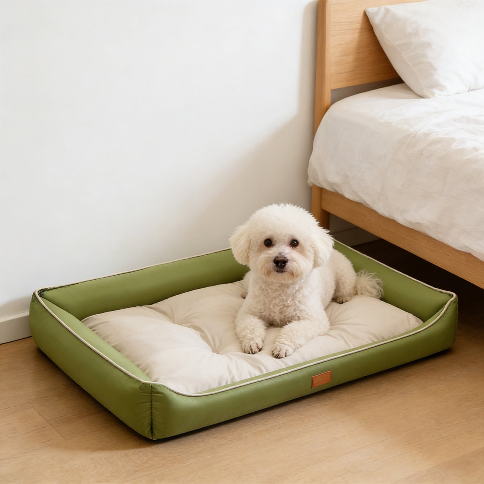 AuroraX Cooling Dog Bed Waterproof Pet Bed Non-Slip Portable Indoor Outdoor Summer Dog Bedding