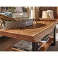 thumbnail image 4 of Belen Kox Alpine Natural Live Edge Wood Coffee Table, 4 of 7