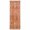 Orange, variant on Boho Orange Door Curtains for Door Window, French Sidelight Front Back Door Curtains With Tieback, Country Style Bohemian Floral Retro Tribal Kitchen Rod Pocket Drapes Panel, 54"x72"