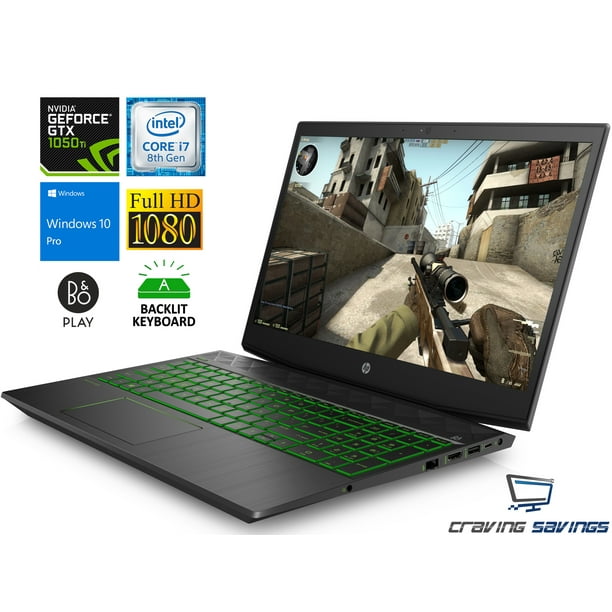 HP Pavilion Gaming Laptop 15.6” FHD Gaming Notebook, 8th Gen Intel 6