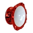 thumbnail image 1 of DJL SHORT 2" BOLT ON HORN WHITE RED, 1 of 1