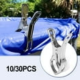 thumbnail image 3 of Stainless Steel Wind Guard Clips 4 5In Pool Cover Fasteners for All Seasons 10Pcs, 3 of 7