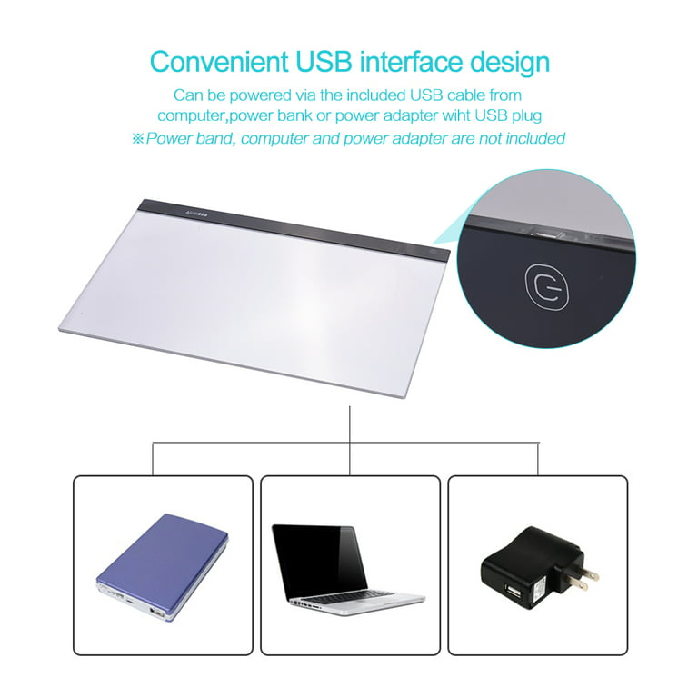 Buy Wholesale China Ultra-thin Adjustable Usb Power Artcraft Led Trace  Light Pad For Tattoo Drawing, Streaming, Sketchin & Led Copy Board Light  Pad at USD 5.5