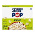 thumbnail image 2 of 2 pack SkinnyPop Gluten-Free Sea Salt Microwave Popcorn Snack Multipack, 2.8 oz (6 count), 2 of 2
