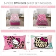 thumbnail image 5 of Hello Kitty Kids 3 Piece Pink Sheet Set, Twin, 5 of 12