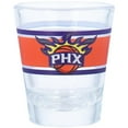 thumbnail image 1 of Logo Chaise 724-G2S-16 Verre à Shot Rayé NBA Phoenix Suns 2 oz, 1 of 1