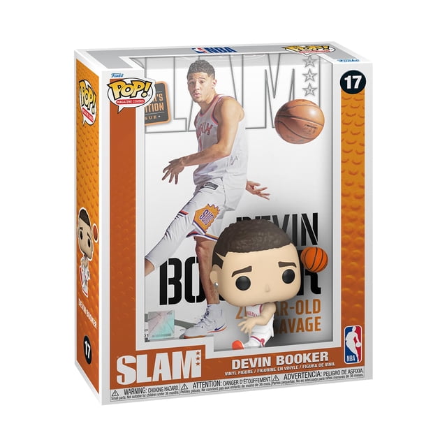 Figura de colección Funko Pop! Devin Booker, revista NBA SLAM