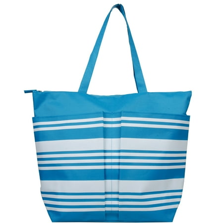 STRIPE BEACH TOTE - Walmart.com