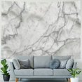 thumbnail image 4 of GOSMITH Tapestry Gray Black White Natural Marble Pattern Skin Wall Luxurious High Resolution Abstract Aged Home Decor Wall Hanging Living Room Bedroom Dorm Painting, 4 of 6