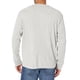thumbnail image 2 of Wrangler Authentics Waffle Henley de manga larga para hombre, color gris claro, talla XL, 2 of 5