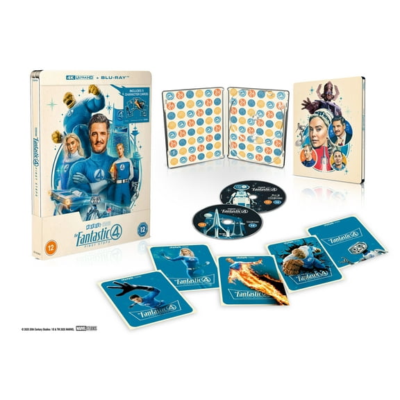 The Fantastic Four: First Steps Limited Edition 4K UHD Steelbook (4K Ultra HD) Sarah Niles
