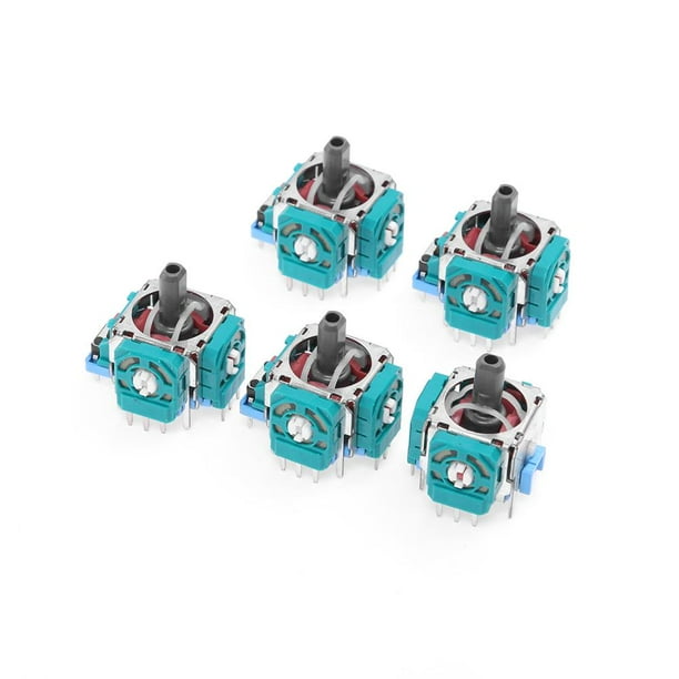 5 Uds 3D Joystick Analógico Repuestos para Consolas Juegos Thumb Stick Controlador