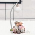 thumbnail image 5 of Elegant Resin Elderly Couple Ornamentation Elderly Couple Figurine with Builts In LED Light for Warm Homes Atmospheres, 5 of 5