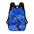 thumbnail image 1 of Lautaro Martínez-theme Backpack, Campus style schoolbag Bookbag with Adjustable Shoulder Straps And Large Zip Compartment, Unisex Travel Bags.43cm, 1 of 6