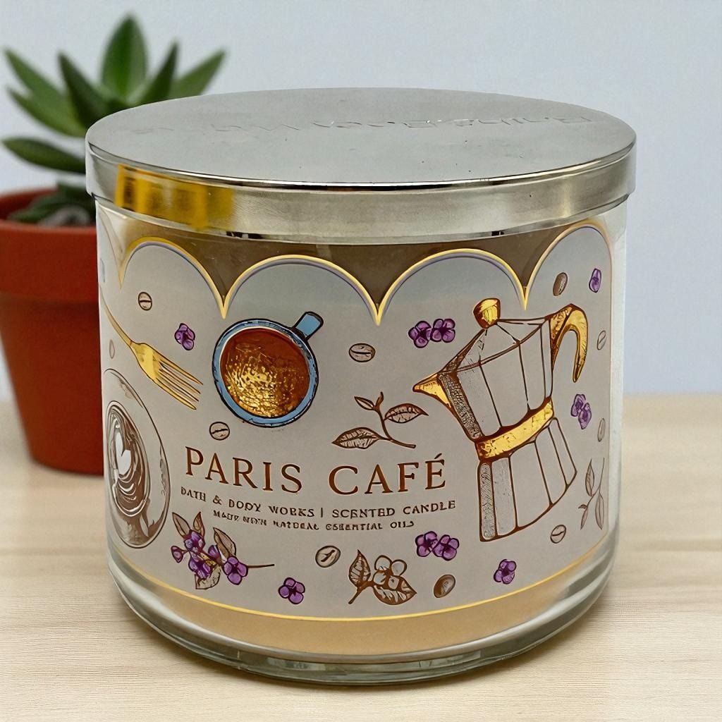 Bath & Body Works Paris Cafe Candle - Thumbnail 2