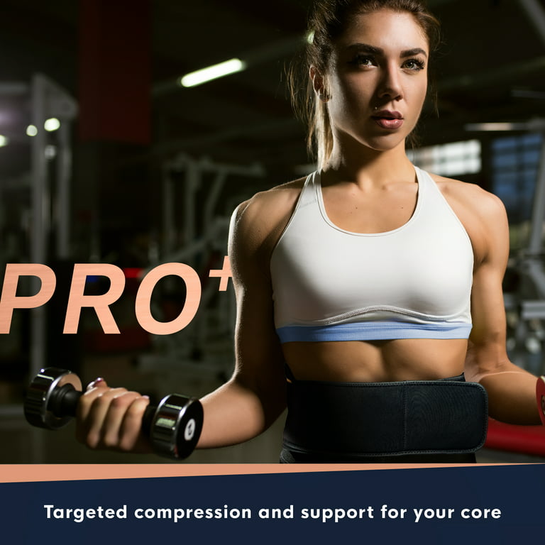 Copper Compression PRO+ Back Brace S-M: Lumbar Support and Lower