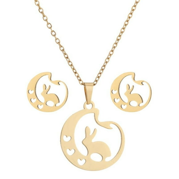 Xihbxyly Conjunto de Joyería de Moda, Elegante Collar de Clavícula, Elegantes Pendientes Colgantes, Accesorios Llamativos, Ideal para Fiestas, Banquetes y Ocasiones Especiales, Un Regalo Único.