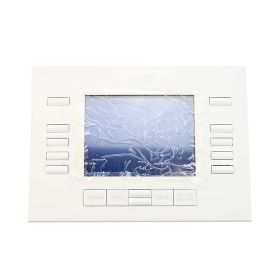 Lutron OMX-VDC-LB-WH Viseo WallStation Grafik System Control, White