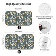 thumbnail image 3 of Bingfone Flowers and Bee Car Windshield Sunshade,Sun Foldable Sun Shield Sun Visor for Car - Small, 3 of 9