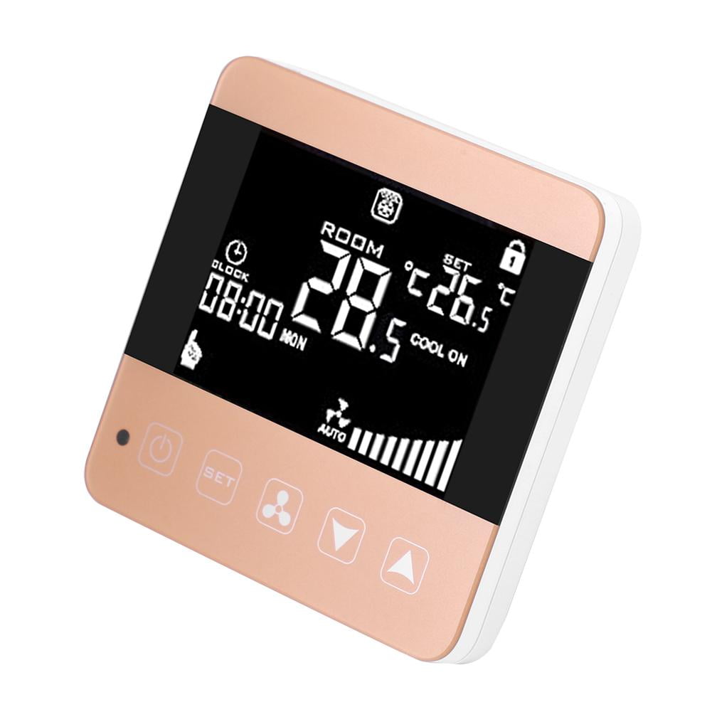 Mgaxyff LCD Digital Intelligent Temperature Controller Thermostat for