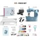thumbnail image 2 of Máquina de coser mini CraftBud de doble velocidad con kit portátil, 2 of 8