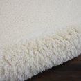 thumbnail image 6 of Nourison Ultra Plush Shag Solid Ivory 2'2" x 3'9" Area Rug, (2x4), 6 of 8