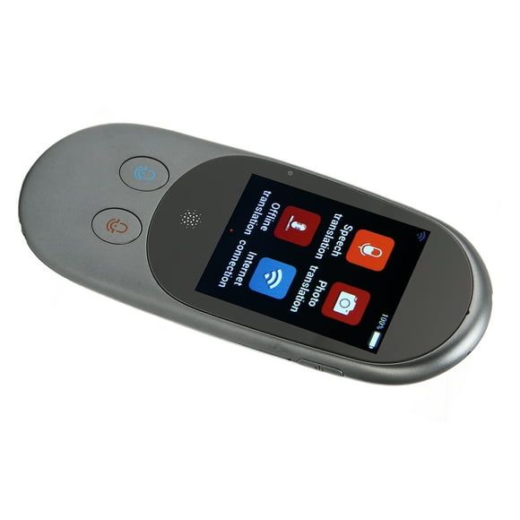 Language Translator Device, Support WIFI Offline Translation Portable Translator 1500mAh 2.4in LCD Touch Screen for Student for Language Learner for Business