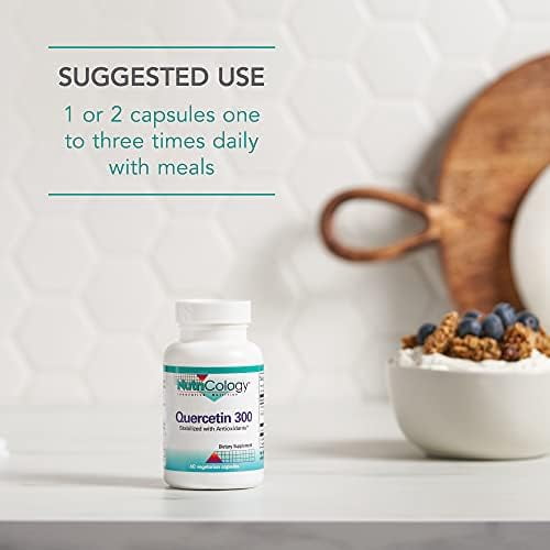 NutriCology Quercetin 300 - 60 Capsules