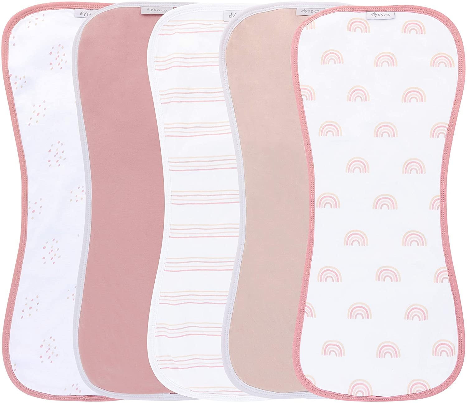 Double Layer Cotton Flannel New born baby absorment burp Cloth Diaper Wipes 