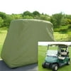 Waterproof 2 Passengers Car Detector Golf Cart Storage Cover UV Resistant For Two Passenger Car Club Car Taupe