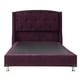 thumbnail image 2 of Box Base Cama Queen Size + Cabecera Zefyr Morado Dicasa  Zefyr Velvet, 2 of 8