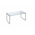 thumbnail image 1 of Plata Import, Table en verre, métal chromé. Table idéale pour les salons., 1 of 3