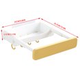 thumbnail image 4 of Baño Soporte para lavabo retráctil Cocina Estante de almacenamiento montado en la pared Toallero multifuncional con gancho Advancent HA000635-02B, 4 of 6