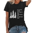 thumbnail image 2 of of All The Paths You Take in Life Graphic Tees for Women 2026 Summer Casual Short Sleeve Crewneck Hiking Camping T Shirts, 2 of 4