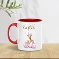 thumbnail image 2 of Easter Egg Whippet Bunny Ear Welcome Spring Truck 11oz Accent Two-tone Mug Dog Lover Coffee Tea Cup - 12002, 2 of 5