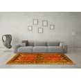 thumbnail image 3 of Ahgly Company Machine Washable Indoor Rectangle Persian Yellow Traditional Area Rugs, 2' x 3', 3 of 4