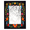 Brown, variant on Herdesigns Mexico Otomi Style Floral 4x6 Picture Frame Wood Photo Frame Table Display or Wall Hanging Decoration for Vertical or Horizontal Display