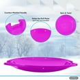 thumbnail image 2 of Superio Luge Ronde en Forme d'Avalanche, 26:, Fuchsia Rose (Lot de 2), 2 of 5