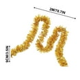 thumbnail image 3 of Christmas Tinsel Garland 6.56Ft Christmas Tree Decorations Multicolor Glitter Metallic Twist Garland Shining Christmas Wreath Ornament Ceiling Hanging Decorations for Christmas Party Gift, 3 of 5