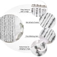 thumbnail image 3 of Black Grey Stripes Bathroom Shower Curtains with 12 Hooks Polyester Waterproof Shower Curtain for Stalls and Bathtubs Farmhouse Striped Modern Abstract Art Decorative Bathroom Curtain 72x96 Inches, 3 of 9