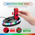thumbnail image 6 of 4-in-1 Charging Dock for Nintendo Switch & OLED Model Joycon Controller with RGB Indicator and USB Type-C Charging Cord, 6 of 10