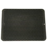 Silicone Drain Pad Kitchen Dish Drying Mat Multi-function Heat practical Resistant Pad