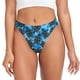 thumbnail image 1 of Fotbe Bohemian Sea Turtle Tanga Sin Costuras para Mujer con Estampado – Panties Invisibles, Transpirables y Cómodos para Uso Diario-Small, 1 of 6