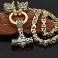 thumbnail image 4 of Ruiboury Collier Unique en Acier Inoxydable Incontournable pour Homme Moderne Collier Homme Collier Homme Collier Colliers Pendentif Tel Qu'illustré 55cm 1Ensemble, 4 of 6