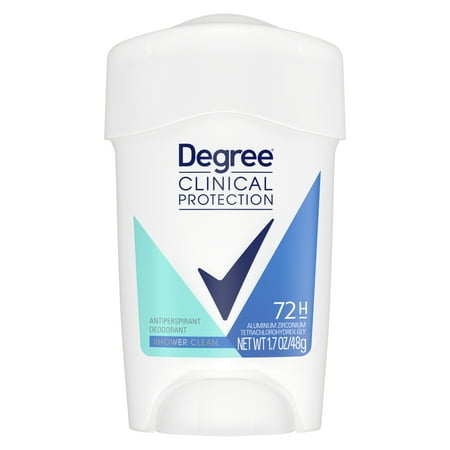 UPC 079400416490 product image for Degree Clinical Protection Antiperspirant Deodorant for Women Shower Clean  1.7  | upcitemdb.com