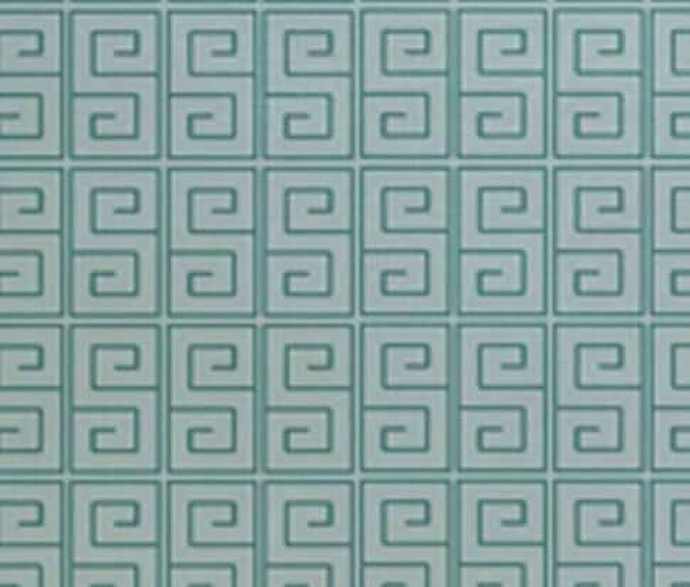 16 Inch Blue-Aqua and Light Blue Decorative Geometric Throw Pillow